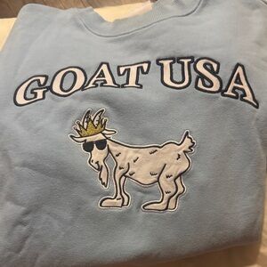GOAT USA Light Blue Sweatshirt